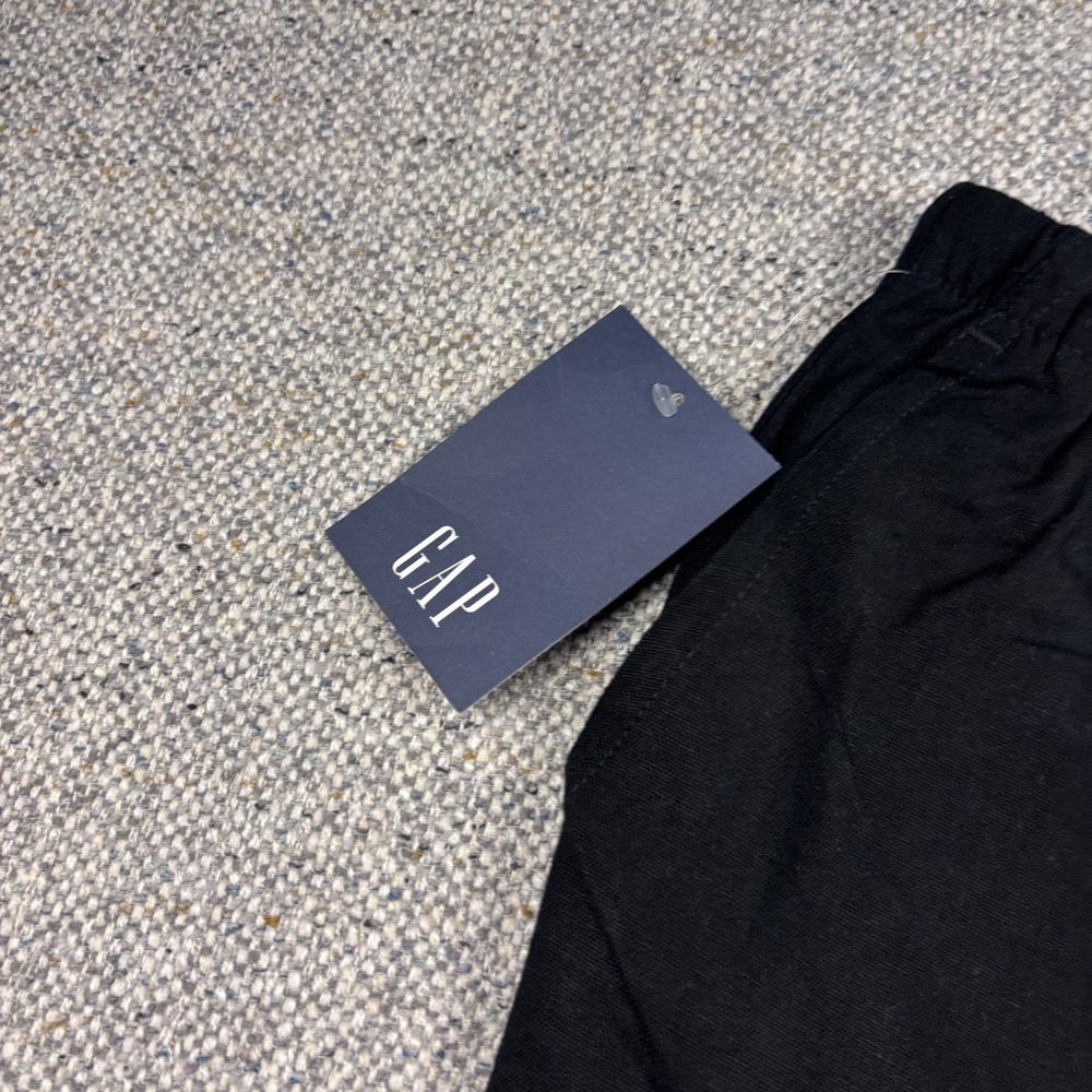 Gap Women's Linen Pull-On Short Size Small Black New - Picture 4 of 7